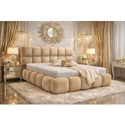 ŁÓŻKA CHERRY Tkanina Matt Velvet 09